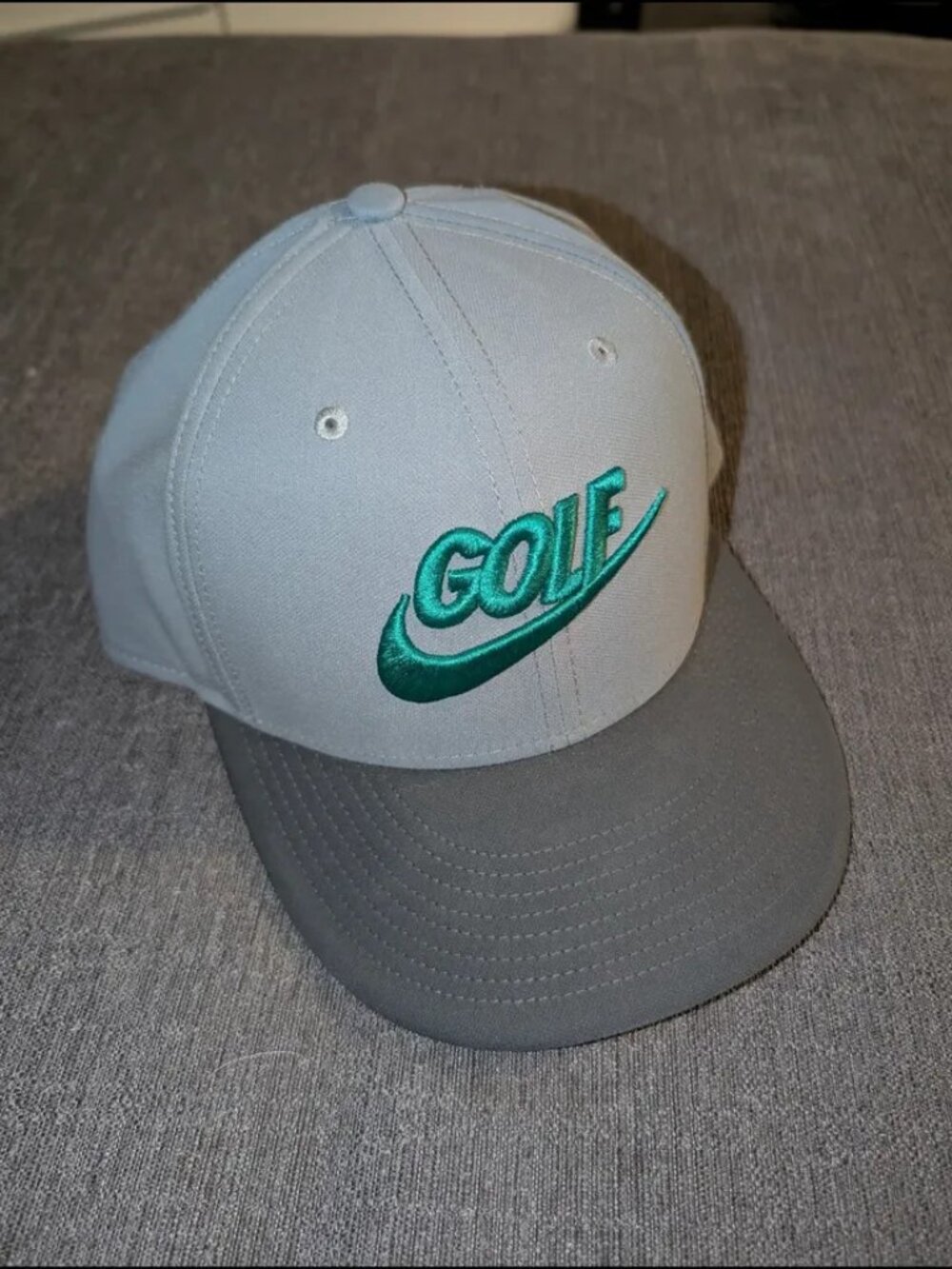 Nike Golf Hat – Green Swoosh Performance Cap